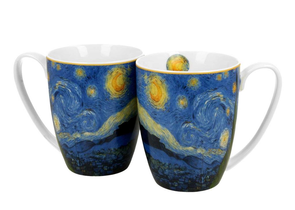 Komplet 2 Kubków Van Gogh Starry Night