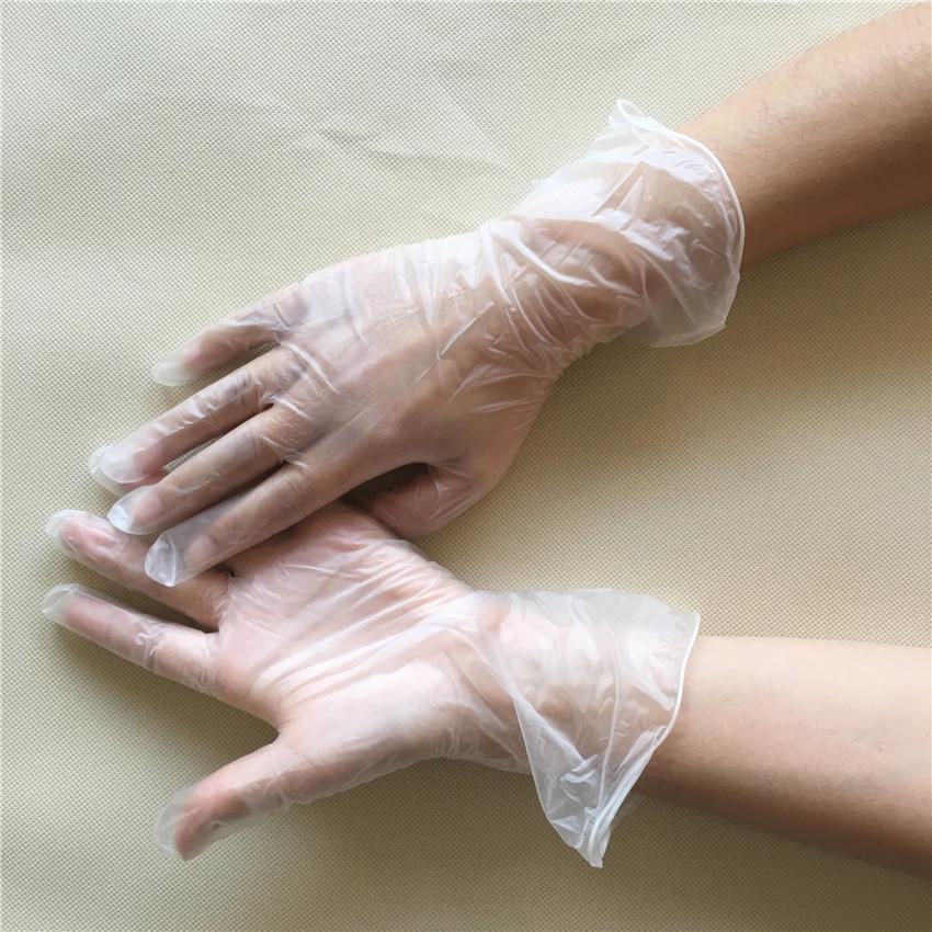 Disposable PVC Vinyl Nitrile Latex Gloves - Food Grade, Waterproof, Protective, Large Quantity