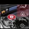 2-Piece Car Seat Storage Organizer, Upgraded Side Seat Filler Combines storage box, cup holder, and hook functions in one Fits b