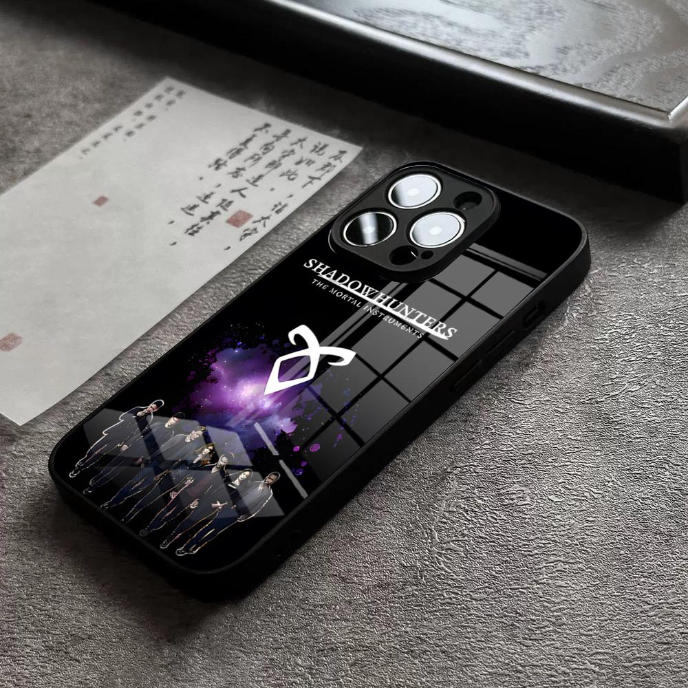 Shadowhunters Phone Case For IPhone 15 Pro Max 14 Plus 17 Pro Max 12 11 13 X XR XS 16 Plus Air SE Glass Cover