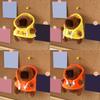 Sweet Plush Hoodies Capybara Keychain Pendant Lovely Hangings Decorations Keyring Charm for Purse Bag Backpack Handbag