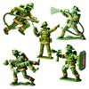 Green Fireman Figurine Mini Firefighter Soldier Resin Statue Sculpture Model Toy Home
