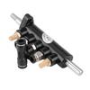 KIMISS Aluminum Alloy Car Air Control Valve, Foot Pedal Valve, Tire Changer for Rangers, Tool (Black) (3))