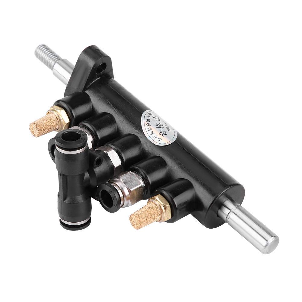 KIMISS Aluminum Alloy Car Air Control Valve, Foot Pedal Valve, Tire Changer for Rangers, Tool (Black) (3))