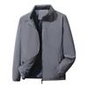 Men's Loose and Versatile Oversized Stand Up Collar Casual Jacket, Men's Outerwear