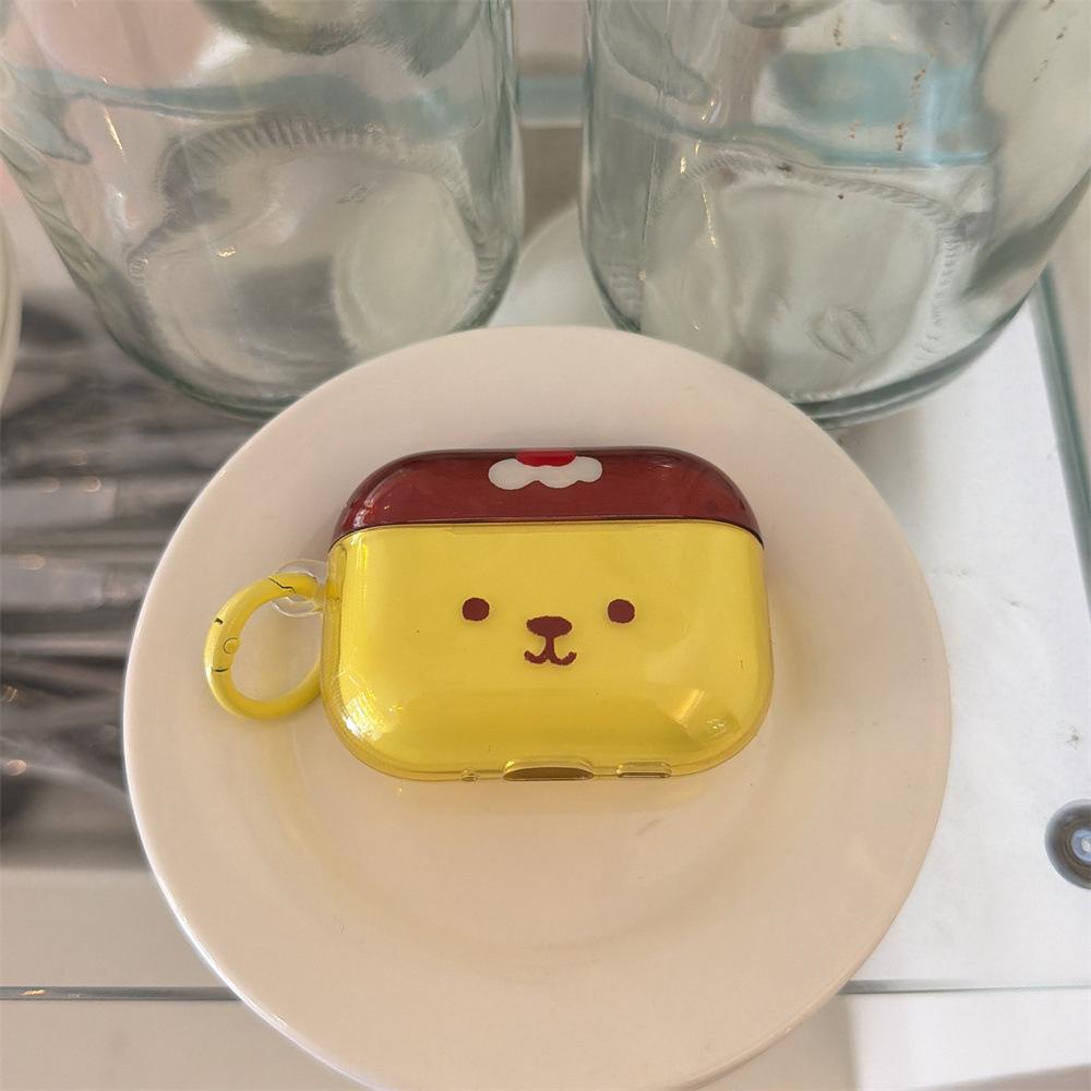 INS Style Color Plaid Apple Earphone Cover for AirPods 1 /1 Generation Star Pendant Case PRO1 Cartoon PRO1