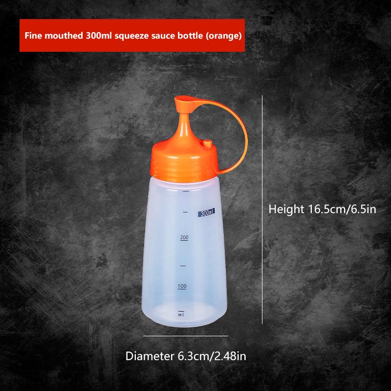 600/800/1000ML Square Squeeze Sauce Bottles Condiment Dispenser Large Mouth Dustproof Kitchen Seasoning Salad Olive Oil Bottle