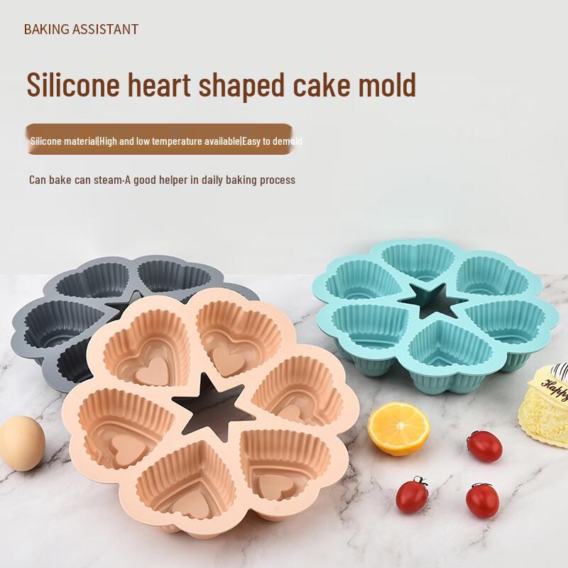 Silicone Heart Cake Molds