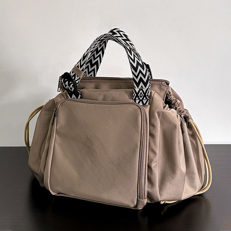 

Variety Cradle Bag Japanese Travel Storage Women s Backpack Okhere Mother and Baby Go out Lightweight Multifunctional Mummy Bag Mocha Brown