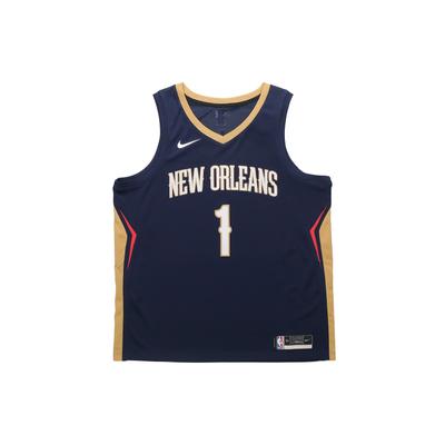 Zion Williamson Pelicans Icon Edition Jersey College Navy Men Streetwear CW3674-424