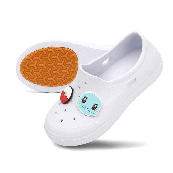 

Простая нескользящая домашняя обувь из ЭВА для детей Pokemon Squirtle, популярные корейские игрушки для малышей