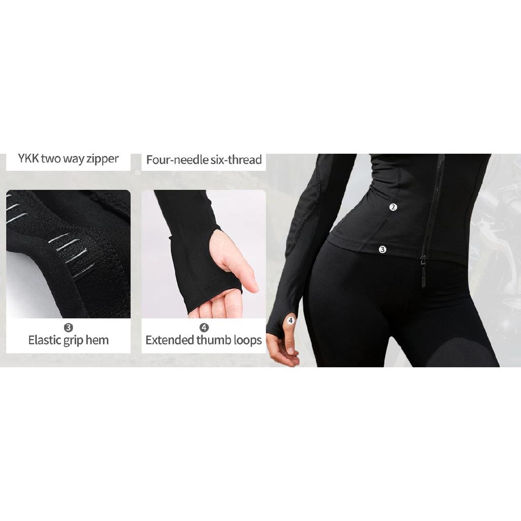 WOSAWE Women Racing Jacket Autumn Winter Anti Drop Moto Jacket Reflective Thermal Motorcycle Jacket With CE Protective Gear