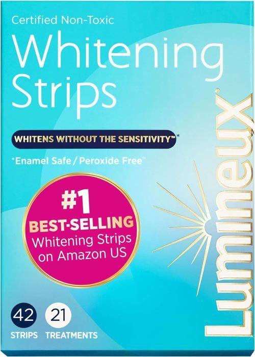 Bande blanchissante - lumineux - 21 traitements - sans peroxyde - préserve l'émail