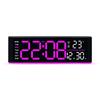 New Electronic Clock Simple Multi-function Clock Rectangular Large Font Alarm Clock Can Be Hung Vertical Clock 1101