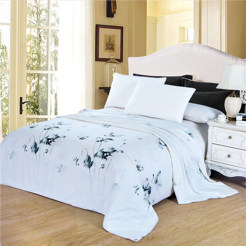 

Meiyuandeng Elegant Lotus Tussah Silk Quilt