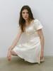 Sinseuden Pearl Glow Ribbon Mini Dress