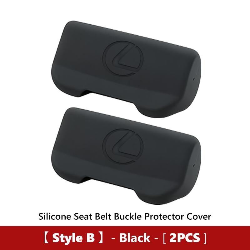 For Lexus Car Seat Silicone Seatbelt Belt Clip Protector Buckle Plug Cover RX350 IS250 IS200 GS300 LX570 RC350 UX250h ES350 AY2