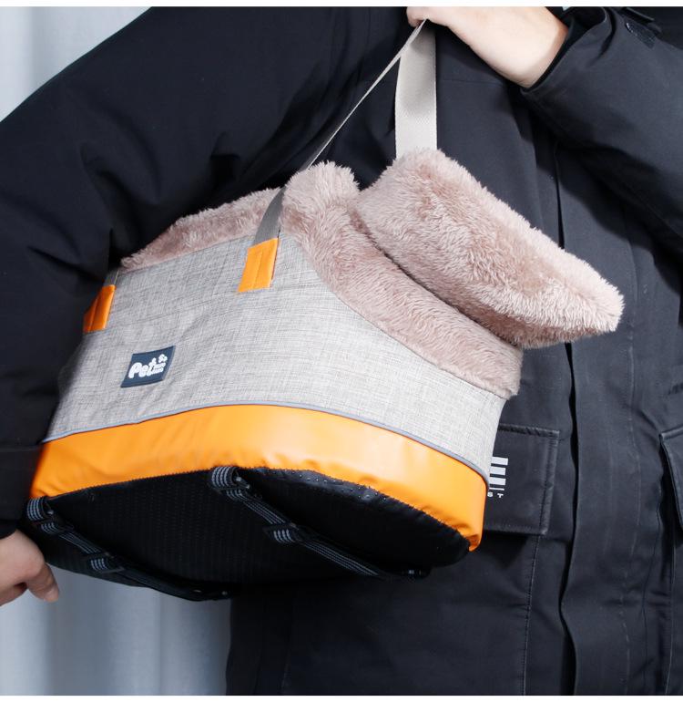 Pet Car Seat Cushion: Portable Safety Nest for Cats and Small Dogs