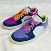 Flat Macaron Cute Shoelaces for Sneakers Pattern Print Fruit Shoelace Strawberry Grape Peach Orange Banana for AJ1 AF1 INS New