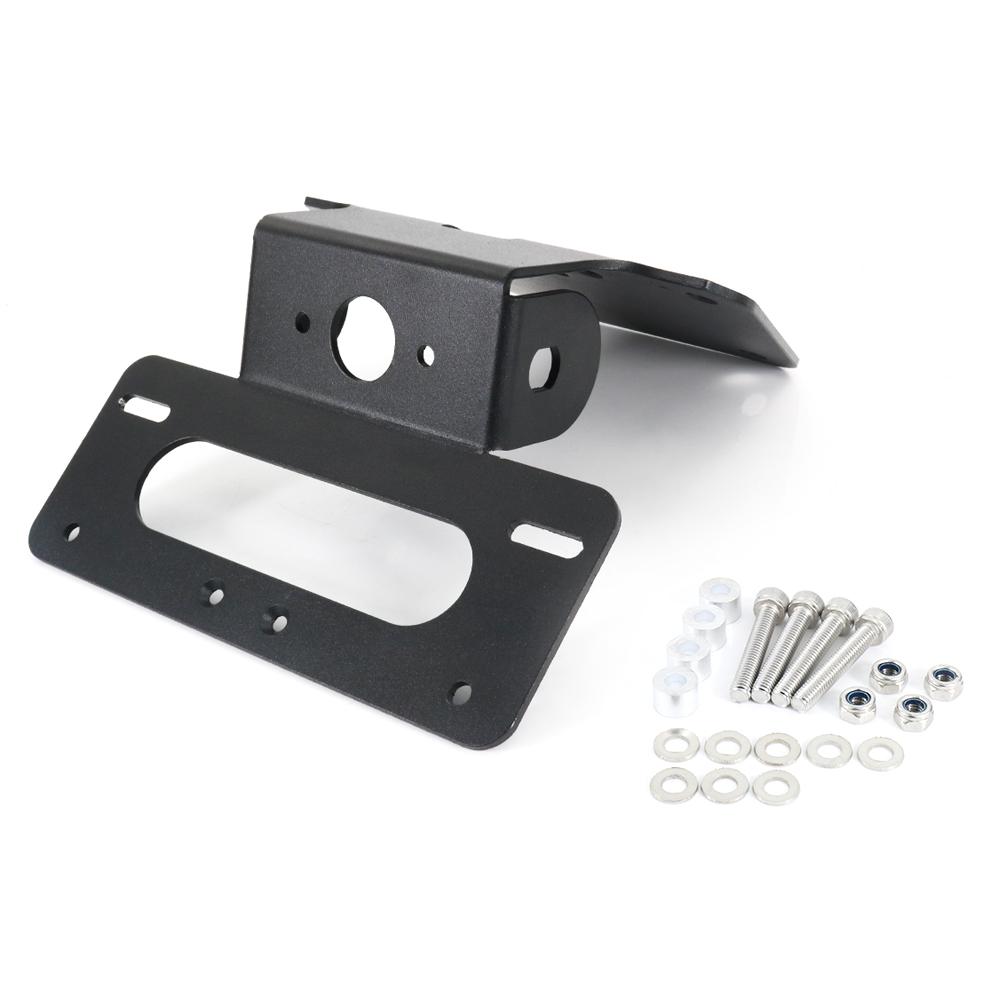 Fit For Honda Grom MSX125 2013 2014 2015 Motorcycle Rear Tail Tidy License Plate Fender Eliminator Kit Aluminum Black