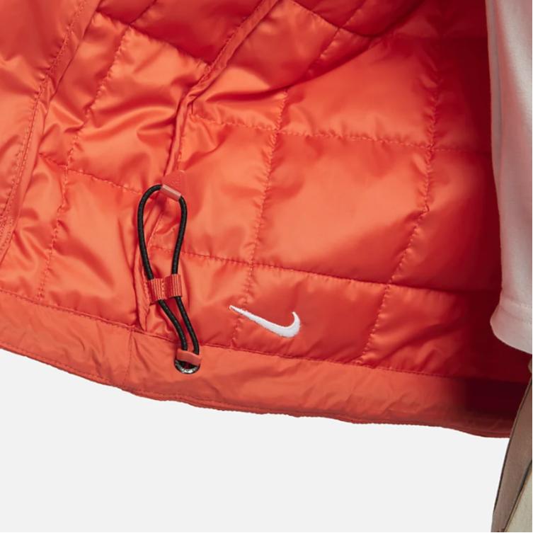 Nike ACG Collection Rope De Dope Solid Color Stand Collar Zip-Up Casual Long Sleeve Jacket Women Outerwear Clay-Yellow FN1944-809