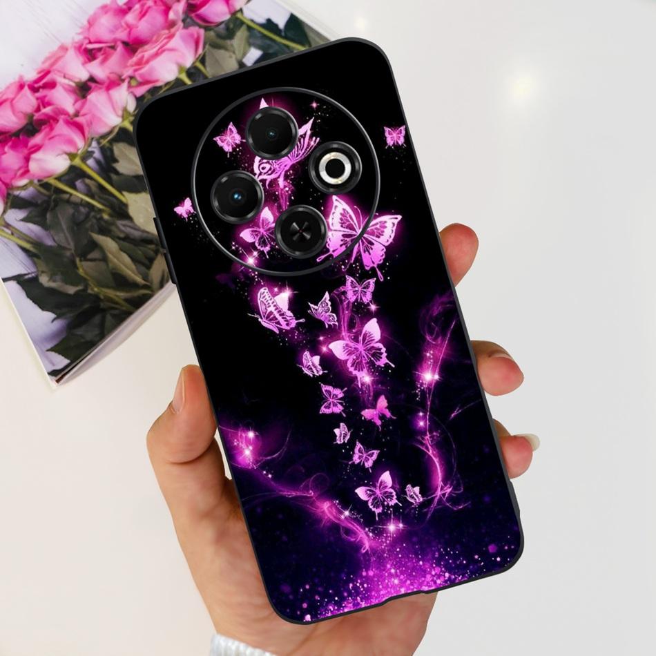 For Tecno Spark 30C Phone Case Spark30C 4G KI5 KI5n Elegant Printing Soft Silicone TPU Cases