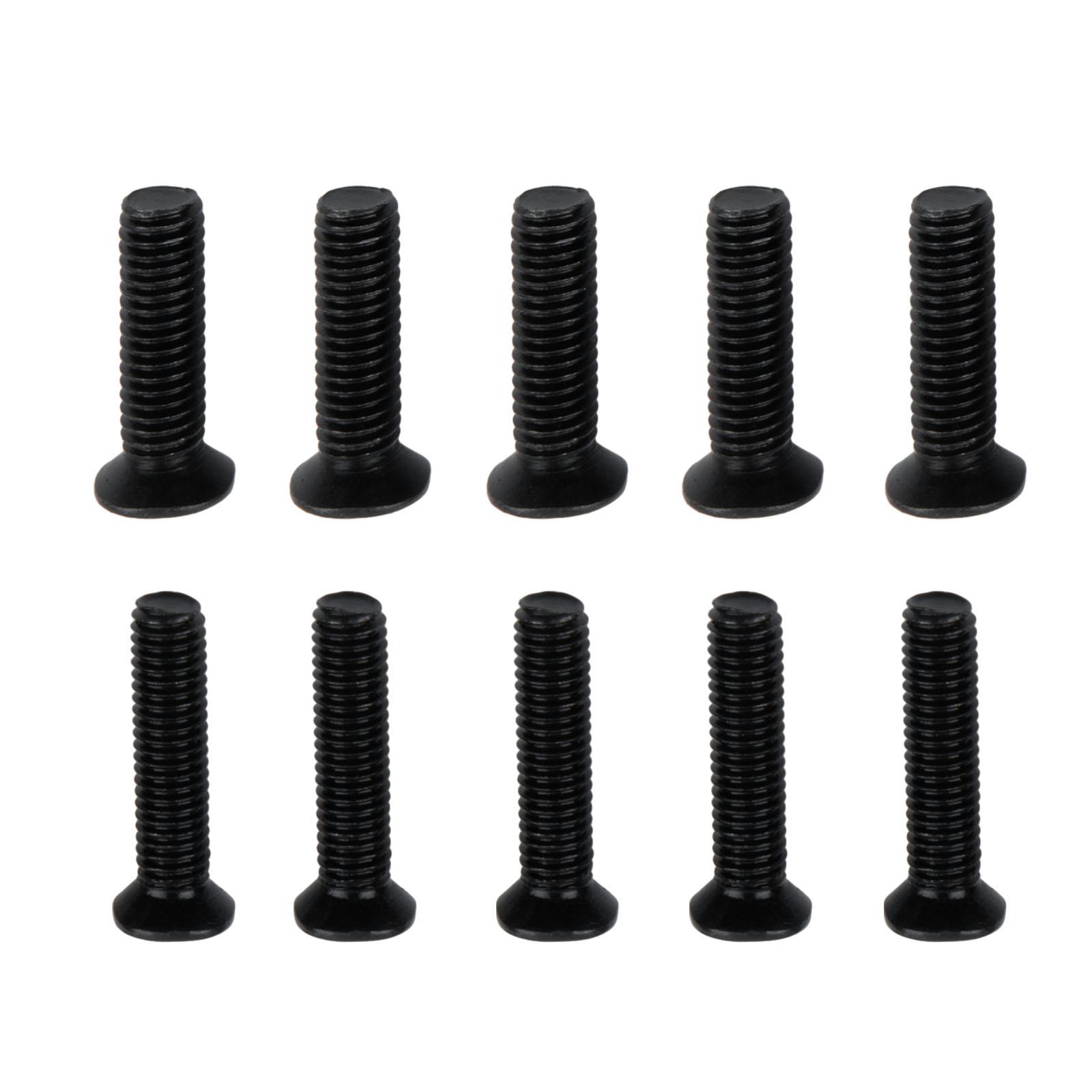 

10 Pcs Fixing Screw M5/M6 22mm Left Hand Thread For UNF Drill Chuck Shank Adapter Power Tool Accessories