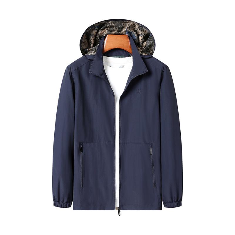 Hooded Men's Jacket Autumn Korean Style Men's and Women's Jacket Jacket Loose Casual Sports Men's Clothing