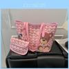 Fashion Tote Bag For Women Large Capacity Pu Shoulder Purse For Daily Use