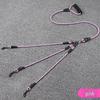 Dual-Head Wave Pattern Dog Leash for Outdoor Walking