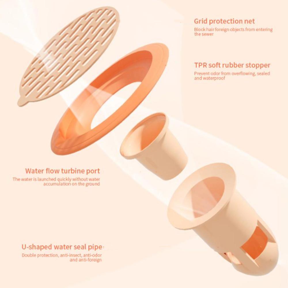 Odpady proti zápachu Koupelnový deodorant Podlahový odtokový jaderový filtr Odolný proti hmyzu Kanalizační ochrana proti škůdcům Kuchyňské koupelnové doplňky