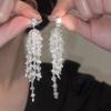 Temperament  Pendant Earring Elegant Jellyfish Tassels Charm Earrings Fashion Small Hoop Earrings Party Jewelry