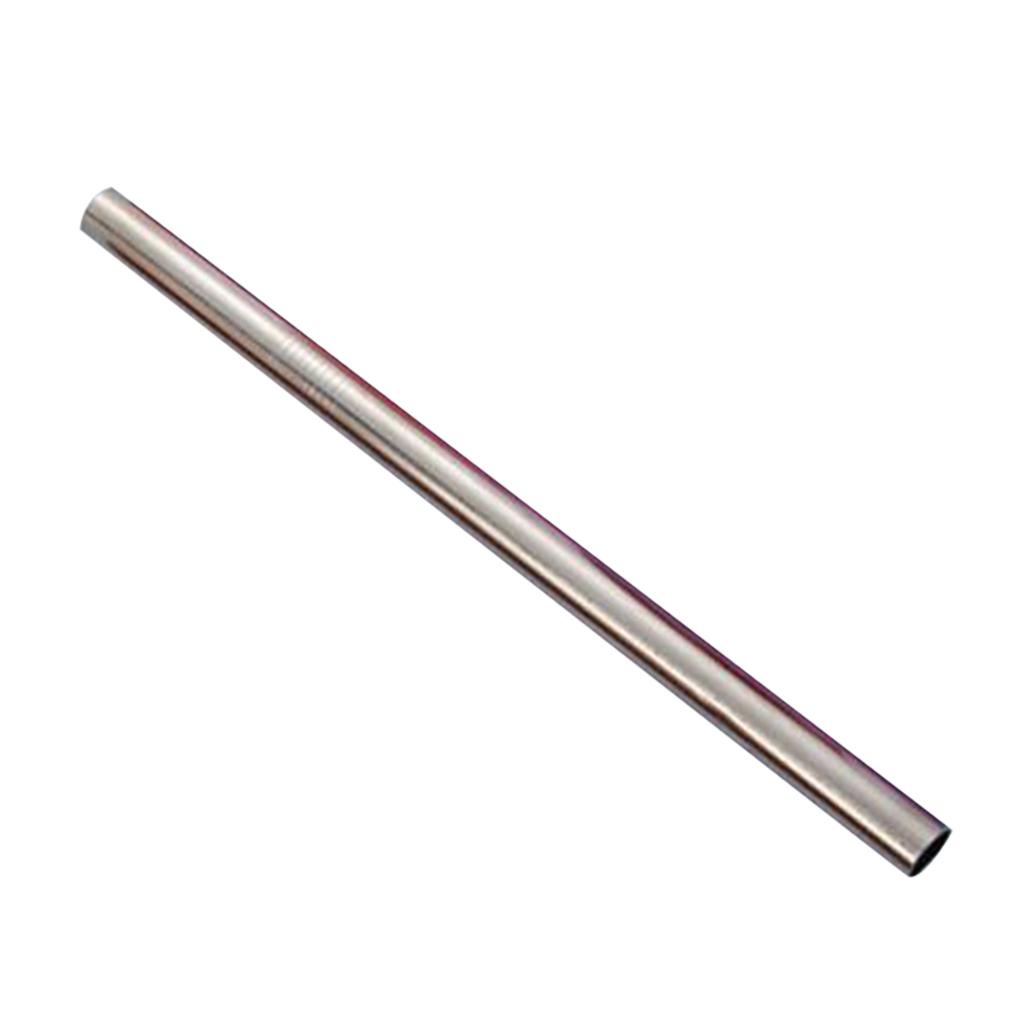 Stainless Steel Drinking Straw Cocktail Straws Party Supplies LSilver