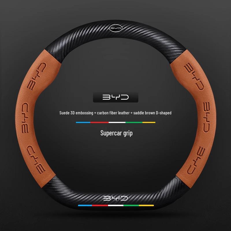 Funda de Volante de Ante para Modelos BYD: Song Pro, Qin, PULS, Tang MAX, Han, Yuan, F3, F6