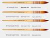 Korean ArtSecret Academy Grade Red Wood Handle Nylon Watercolor Brush 15RT