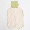 Pompkins BABY Organic Cotton Frog Bath Poncho Made In Japan Y-1344 100% [Rabbit, Bear, Series] (Frog)