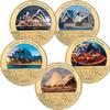 Operahusets Jubileumsmedaljer, Sydneys Operahus 50-årsjubileum, Mynt, Souvenirer, Praktiska Gåvor, Hantverk, Utländsk Valuta som Gåva