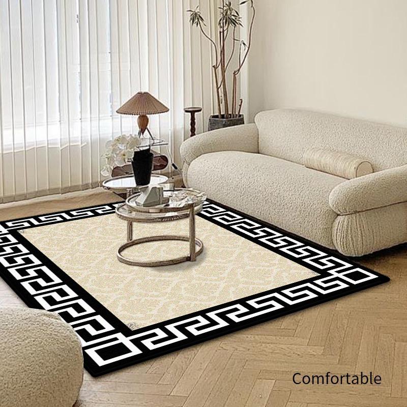 Modern Simple Style Decoration Home Rug Antiskid Large Rugs for Living Room Soft Bedside Carpet Easy Clean Coffee Tables Mat