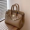 Damen High-End Luxus Koreanisch-Inspirierte Tragetasche - Handtasche mit großer Kapazität für Herbst und Winter.