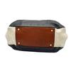 Used Furla Tote Bag LizTote Bag black/Ivory leather Women