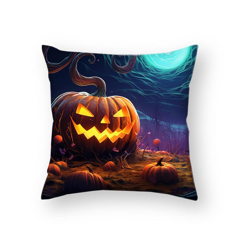 Neue Kürbis Halloween Dekoration Cartoon Kissenbezug Feiertag Wohnzimmer Sofa Schlafzimmer Bettseite Rückenkissen