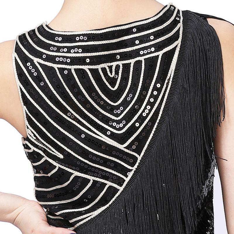 Femei Paiete cu franjuri Fusta de dans latino Haine de exerciții de performanță