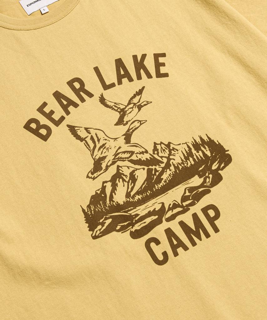 ESPIONAGE Duck Camp Heavyweight Tee Vintage Yellow