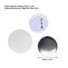 Button Maker Supplies Pin Back Button Parts 2.3in Diameter Widely Used Plastic Base Rustproof 100 Sets for Gift Making
