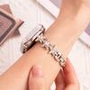 Slim Metal Band for Apple Watch Girls Correa 49 45 44 42 46 40 41mm Bling Diamond Bracelet Jewelry Star Strap for iWatch S10 9 8