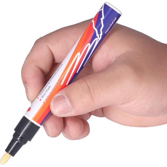 Ear Tag Pen, No Fading Livestock Marking Pen Black with Spare Pen Head for Cattle