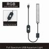 Adjustable Brightness Fish Tank Clip Lamp Full Spectrum USB Aquarium Light  Fish Tank