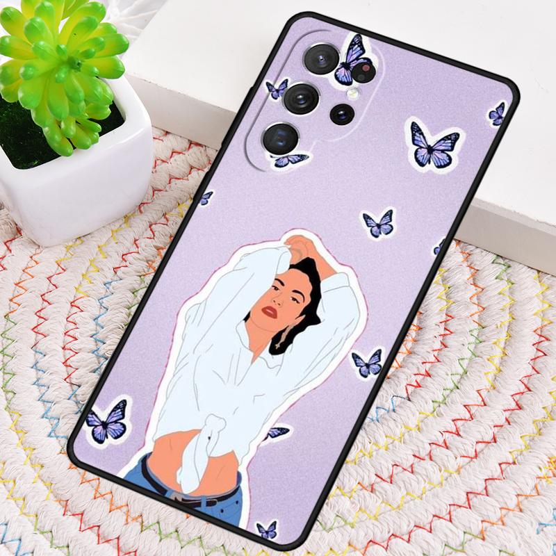 Selena Quintanilla TPU Phone Case For Samsung Galaxy note 10 pro S26 S25 S24 S23 S22 Ultra Plus S21 FE S20 Shockproof Cover