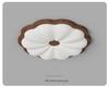 Vintage Cream LED Ceiling Light for Children's Room - Walnut Cookie Design, Super Bright, Full Spectrum