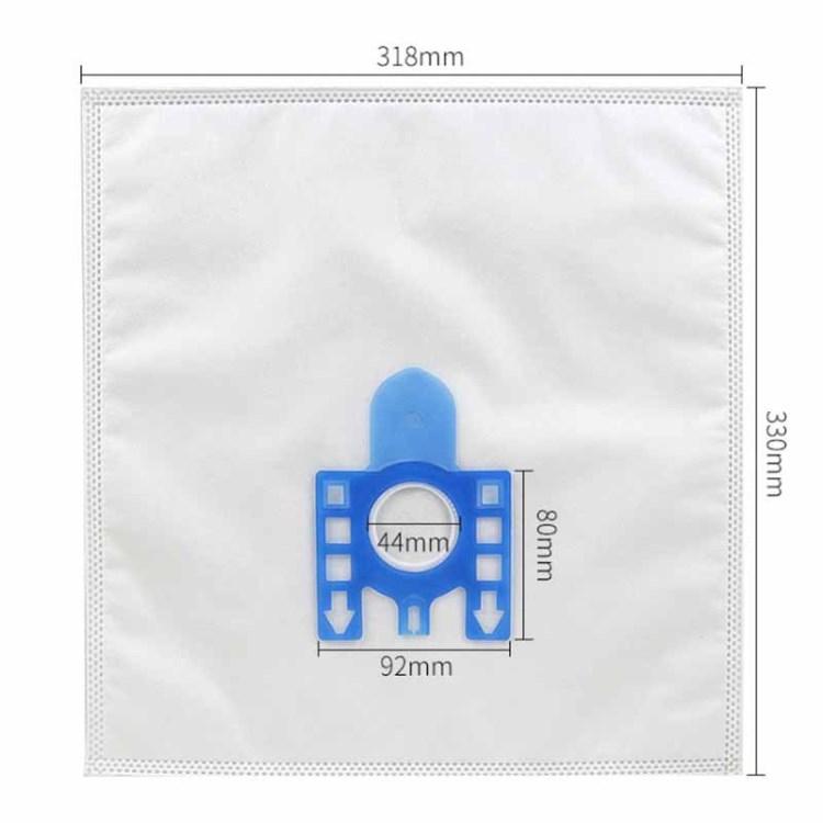 For Miele GN Series S8310/S8390/S2121 Vacuum Cleaner 1 Pair Filter Cotton with 5 Dust Bags